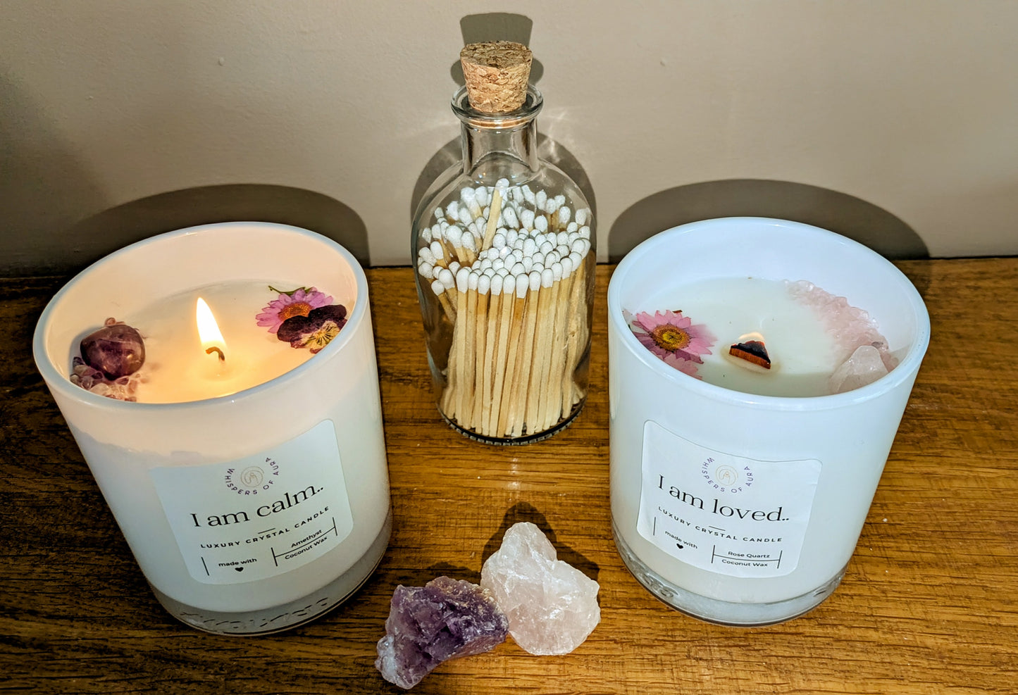 I am Calm... Luxury Amethyst Candle